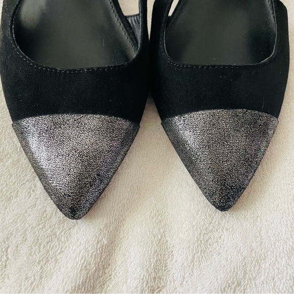 Express Cap Toe Slingback Pumps - Picture 7 of 12